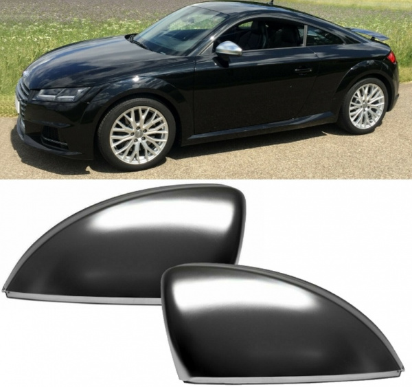 Upgrade Design Spiegelkappen / Gehäuse für Audi TT 8S ab 2014 Alu matt